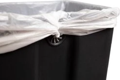 Pedaalemmer RVS 50 Liter - Prullenbak Met Pedaal Homra KONIQ - 50L Zilver - Automatische Lucht Filter - Odor Control Filter - Softclose Deksel - Design Afvalemmer - Duurzaam Vingerafdrukvrij En Vuilafstotend RVS - Keuken En Kantoor Vuilbak -Mepal shop 1200x803 3