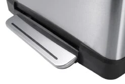 EKO E-Cube Prullenbak - 28+18 L - Mat RVS -Mepal shop 1200x806 3