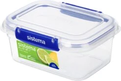 Sistema Klip It + - Vershouddoos - Voorraaddoos - Rechthoekig - 1L