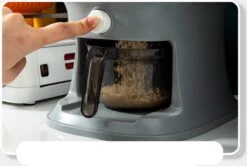 Deluqse Rijst Dispenser - Rijst Container - Grijs - Voedsel Dispenser - Rijst Opbergdoos - Rijst Bewaren - Rijst Opberg Container -Mepal shop 1200x808 5