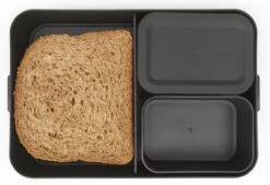 Brabantia Make & Take Bento Lunchbox Incl Bentobox - Large - Kunststof - Dark Grey -Mepal shop 1200x821 5