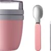Mepal - Lunchpot + Vouwlepel Ellipse - Nordic Pink - Yoghurtbeker Met Lepel - Muesli Beker To Go - Geschikt Voor Vriezer, Magnetron En Vaatwasser. 1 Mepal - Lunchpot + Vouwlepel Ellipse - Nordic Pink - Yoghurtbeker Met Lepel - Muesli Beker To Go - Geschikt Voor Vriezer, Magnetron En Vaatwasser. -Mepal shop 1200x822 5