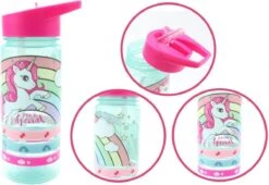 Unicorn Broodtrommel + PET Drinkfles Lichtblauw | Eenhoorn Lunchbox Set Voor Meisjes LS22 17 Unicorn Broodtrommel + PET Drinkfles Lichtblauw | Eenhoorn Lunchbox Set Voor Meisjes LS22 -Mepal shop 1200x825 1