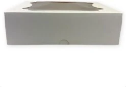 Merkloos Taartdozen 25 Stuks - 20x16,5x6cm - Tartdoos Met Venster - Cupcake Doos - Cake Box - Cake Boxes - Kartonnen Taartdozen - Karton Taartdoos - Taart Doos - Kartonnen Doosjes - Box With Window - Cake Doos - Cake Box - Wit Taartdoos -witte Dozen -koekjes -Mepal shop 1200x828 18