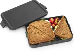 Brabantia Make & Take Lunchbox - Plat - Kunststof - Dark Grey -Mepal shop 1200x833 8