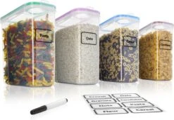 TNM Luxe Luchtdichte Voorraadbussen Set (4x2,5L) – Voorraadpotten - 4 Kleuren -Mepal shop 1200x833 9