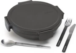 Brabantia Make & Take Lunchkom - 1 L - Kunststof - Dark Grey 19 Brabantia Make & Take Lunchkom - 1 L - Kunststof - Dark Grey -Mepal shop 1200x839 4