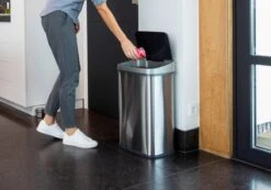 Homra LUX Prullenbak Met Sensor - Automatische Soft Close Deksel - 50 L - Hoogwaardig RVS - 50 Liter Vuilbak - Infrarood Bewegingssensor - Hygiënische Vuilnisbak - Vingerafdruk Bestendig - Sensor Prullenbak 20 Homra LUX Prullenbak Met Sensor - Automatische Soft Close Deksel - 50 L - Hoogwaardig RVS - 50 Liter Vuilbak - Infrarood Bewegingssensor - Hygiënische Vuilnisbak - Vingerafdruk Bestendig - Sensor Prullenbak -Mepal shop 1200x841 6