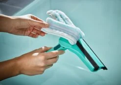 Leifheit Set Raamreiniging Droog&nat Met Telescoopsteel - Duster Xl - Raamwisser 3in1 - Click System -Mepal shop 1200x843