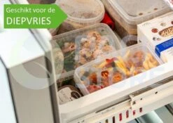 25 X Plastic Bakjes Met Deksel - 300 Ml - ø118mm - Vershoudbakjes- Meal Prep Bakjes - Transparant - Geschikt Voor Diepvries, Magnetron En Vaatwasser - Nederlandse Producent -Mepal shop 1200x848 6