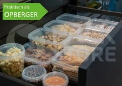 25 X Plastic Bakjes Met Deksel - 300 Ml - ø118mm - Vershoudbakjes- Meal Prep Bakjes - Transparant - Geschikt Voor Diepvries, Magnetron En Vaatwasser - Nederlandse Producent -Mepal shop 1200x848 7