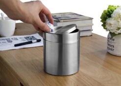 EKO Tafelafvalbak Fandy - 1,5 L - Mat RVS -Mepal shop 1200x854 3