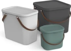 Rotho - Opbergcontainer / Voorraadbus Met Deksel 6L - Gerecycleerd Plastic BPA Vrij - Cappuccino -Mepal shop 1200x868 9