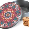 Koektrommel Mandala Hippie Rond - Bewaarblik 15x15x5 Cm 2 Koektrommel Mandala Hippie Rond - Bewaarblik 15x15x5 Cm -Mepal shop 1200x878 6
