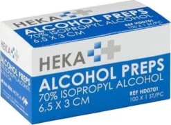 HEKA Alcoholdoekjes - 100 Stuks -Mepal shop 1200x881