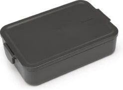 Brabantia Make & Take Bento Lunchbox Incl Bentobox - Large - Kunststof - Dark Grey -Mepal shop 1200x886 1