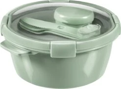 Curver Smart To Go Eco Lunchset 1,6L + Bestekset + Sauscup