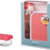 Mepal – Waterfles + Lunchbox + Fruitbox Campus – Pink – Drinkfles Voor Kinderen – Broodtrommel – Fruitbakje – Giftset -Mepal shop 1200x893 4