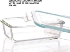 Merkloos Vershoudbakjes - Meal Prep Bakjes- 1.18 L - Set Van 5 -Mepal shop 1200x894 2