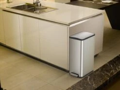 EKO Ecoslim Prullenbak - 2x 20 L - Mat RVS -Mepal shop 1200x898 8