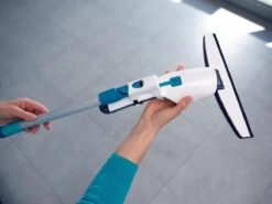 Leifheit Nemo - Set Raamreiniger En Badkamer Ruitenreiniger Met Gratis Wandhouder En Tweede Zuigmond -Mepal shop 1200x899 25