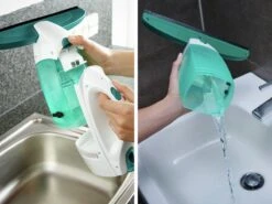 Leifheit Dry & Clean Raamzuiger - Click System - 17 Cm Wisbreedte - Raamoppervlakte 110 M² - Tot 38 Minuten -Mepal shop 1200x899 32