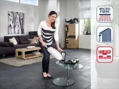 Leifheit Set Raamreiniging Droog&nat Met Telescoopsteel - Duster Xl - Raamwisser 3in1 - Click System -Mepal shop 1200x899 34