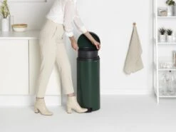 Brabantia NewIcon Prullenbak - 30 L - Pine Green -Mepal shop 1200x899 52