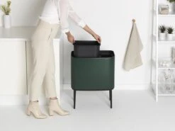 Brabantia Afvalemmer Bo Touch Bin Pine Green, 11 + 23 L 20 Brabantia Afvalemmer Bo Touch Bin Pine Green, 11 + 23 L -Mepal shop 1200x899 55