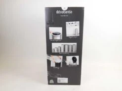 Brabantia Touch Bin Flat Top 30 L - Matt Black -Mepal shop 1200x900 113
