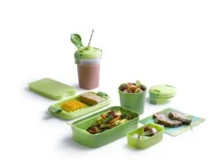 Curver Lunch&Go - Vershouddoos - Lunchbox - Inclusief Bestek - 2/3 Compartimenten - Groen -Mepal shop 1200x900 154