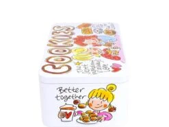 Blond Amsterdam Even Bijkletsen Koektrommel - Blik - 11x20 Cm 10 Blond Amsterdam Even Bijkletsen Koektrommel - Blik - 11x20 Cm -Mepal shop 1200x900 180