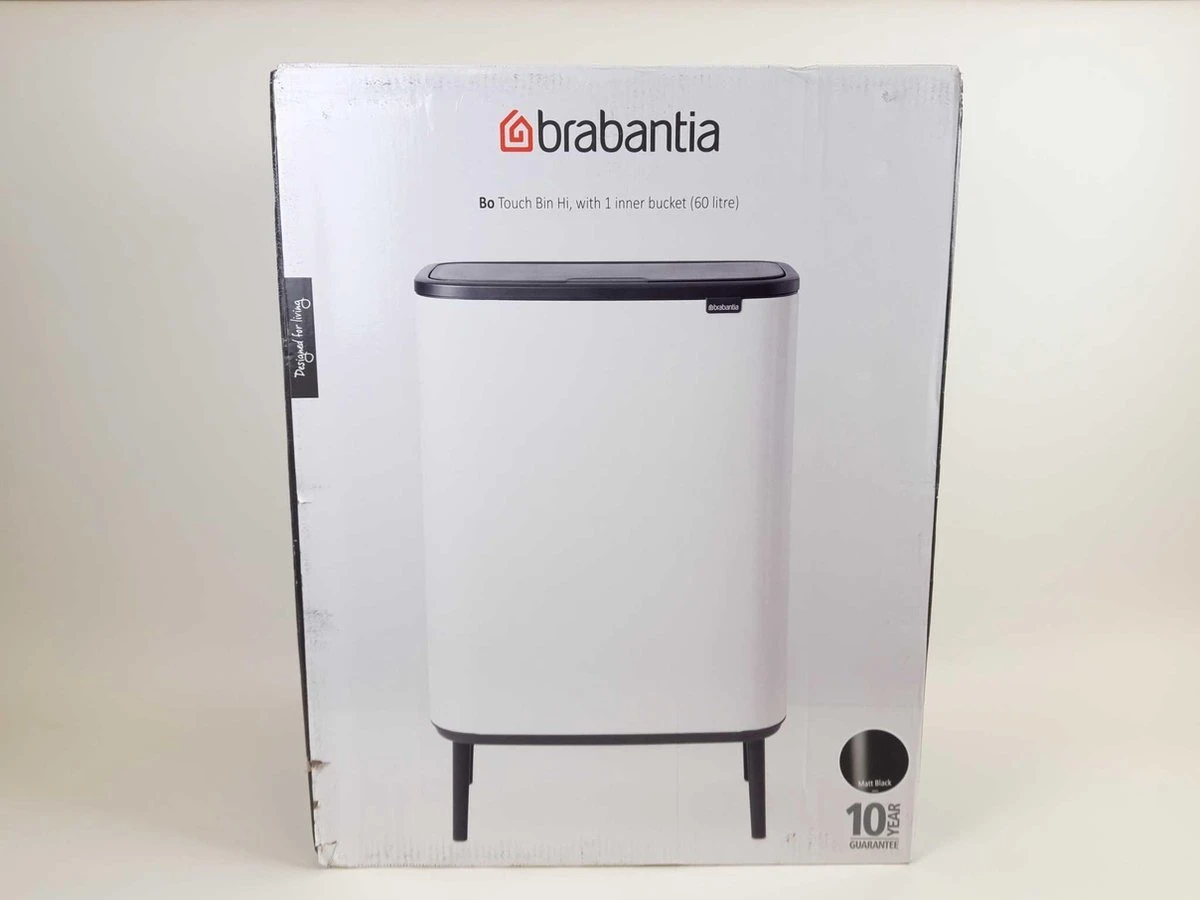 Brabantia - Bo Touch Bin Hi 60 L Matt Black 16 Brabantia - Bo Touch Bin Hi 60 L Matt Black - Afbeelding 15