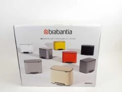 Brabantia Bo Prullenbak - 11 + 23 L - Matt Black -Mepal shop 1200x900 51