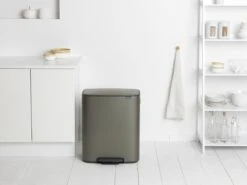 Brabantia Bo Prullenbak - 60 L - Platinum -Mepal shop 1200x900 53