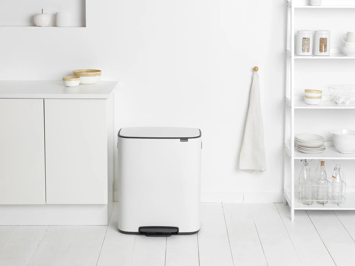 Brabantia Bo Prullenbak - 60 L - White 8 Brabantia Bo Prullenbak - 60 L - White - Afbeelding 6