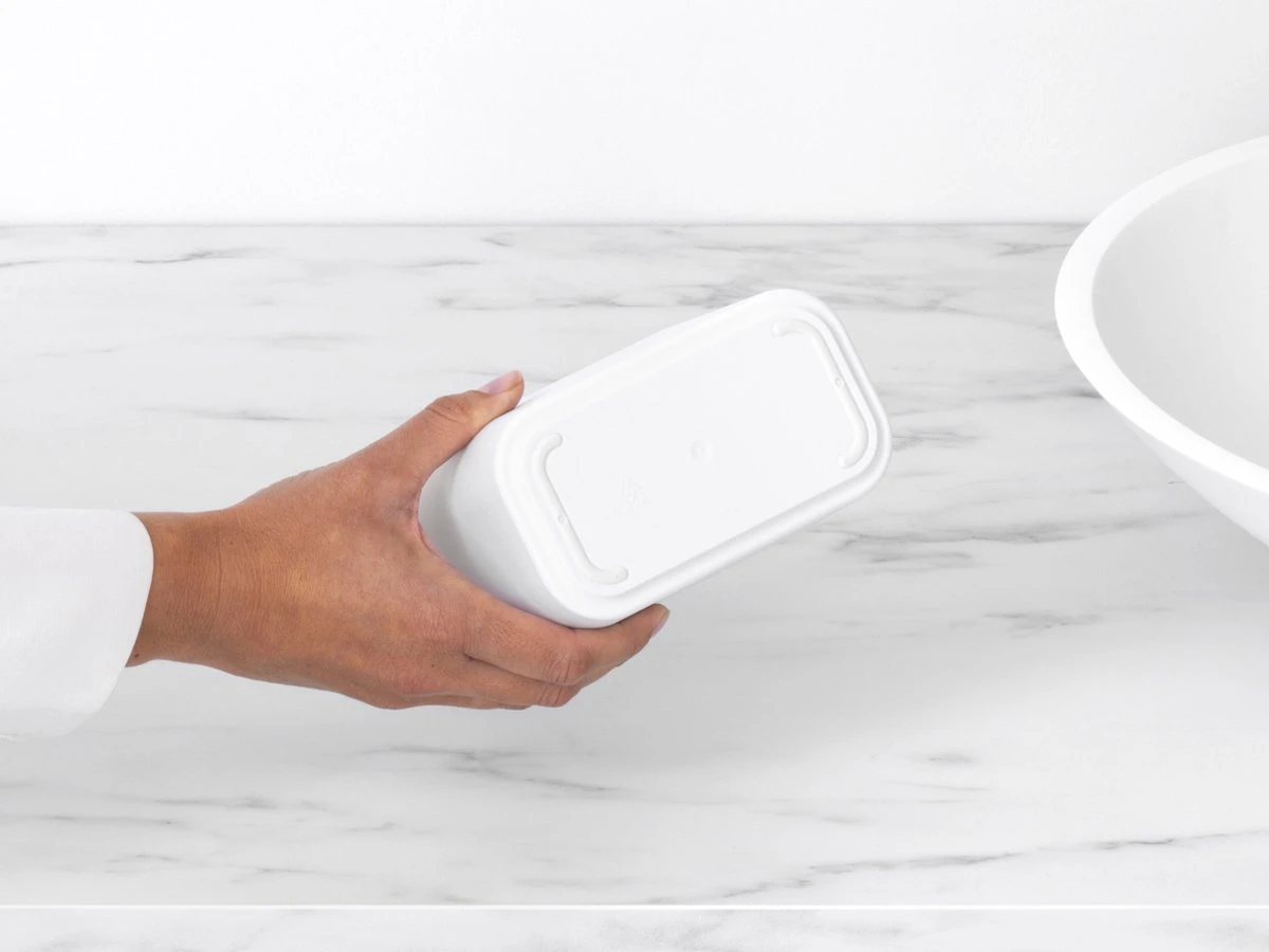 Brabantia MindSet Badkamer Afvalbakje - White 6 Brabantia MindSet Badkamer Afvalbakje - White - Afbeelding 4