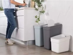 Curver Ready To Collect Prullenbak 30L - Blauw/Lichtgrijs -Mepal shop 1200x910 1