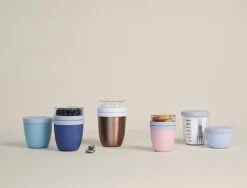 Mepal – Snackpot Ellipse 350 Ml – Praktische Snackbox Voor Onderweg – Wit - Mag In De Magnetron, Vriezer En Vaatwasser. -Mepal shop 1200x912