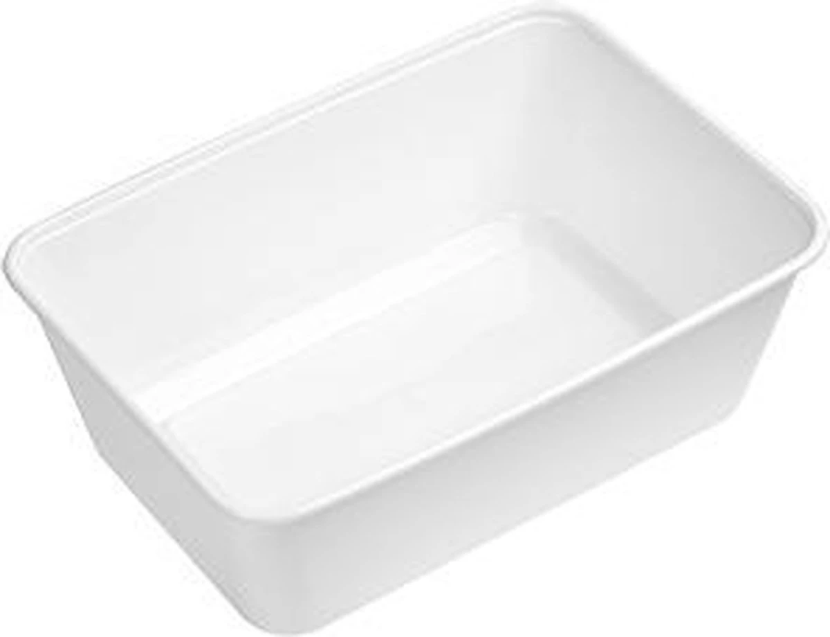 Muscle Meat Magnetron Enkelvak Bakjes - 50 Stuks - Met Deksel 3 Muscle Meat Magnetron Enkelvak Bakjes - 50 Stuks - Met Deksel