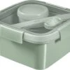 Curver Smart To Go Eco Lunchset Vierkant 1,1L + Bestekset & Sauscup - Groen 2 Curver Smart To Go Eco Lunchset Vierkant 1,1L + Bestekset & Sauscup - Groen -Mepal shop 1200x923 1