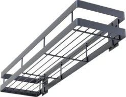 Noswo Kruidenrek Ophangbaar - Kruidenrek Voor Kruidenpotjes - Keukenrek Hangend - 50 Cm - Zwart -Mepal shop 1200x928 4