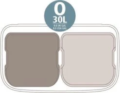 Brabantia Bo Touch Bin Prullenbak - 2 X 30 L - White -Mepal shop 1200x929 1