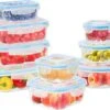 KitchenBrothers Meal Prep Bakjes - Set - Luchtdicht - BPA Vrij - Glas - 9 Stuks -Mepal shop 1200x929 3