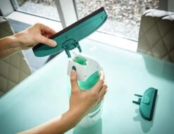 Leifheit Dry & Clean Ruitenreiniger Met Steel (43 Cm), Inwasser En Smalle Zuigmond (17 Cm) Click System -Mepal shop 1200x930