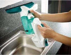 Leifheit Dry & Clean Ruitenreiniger Met Steel (43 Cm) En Inwasser Click System -Mepal shop 1200x931