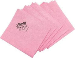Vileda Microvezeldoek PVA Rood Pak Van 5 Stuks -Mepal shop 1200x934 1