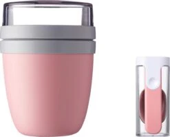 Mepal - Lunchpot + Vouwlepel Ellipse - Nordic Pink - Yoghurtbeker Met Lepel - Muesli Beker To Go - Geschikt Voor Vriezer, Magnetron En Vaatwasser. 11 Mepal - Lunchpot + Vouwlepel Ellipse - Nordic Pink - Yoghurtbeker Met Lepel - Muesli Beker To Go - Geschikt Voor Vriezer, Magnetron En Vaatwasser. -Mepal shop 1200x966