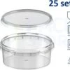 25 X Plastic Bakjes Met Deksel - 300 Ml - ø118mm - Vershoudbakjes- Meal Prep Bakjes - Transparant - Geschikt Voor Diepvries, Magnetron En Vaatwasser - Nederlandse Producent -Mepal shop 1200x967 3
