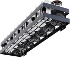 Noswo Kruidenrek Ophangbaar - Kruidenrek Voor Kruidenpotjes - Keukenrek Hangend - 50 Cm - Zwart -Mepal shop 1200x969 5